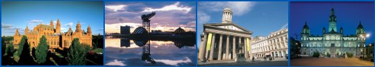 montage of glasgow